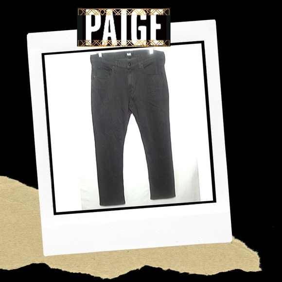 PAIGE Transcend Federal Slim Straight Leg Jeans 31 - Picture 6 of 15
